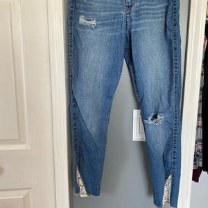 Hollister ankle skinny jeans